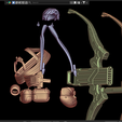 blender_lILQjoDrC7.png Deadlock Cosplay Grey Talon Default costume Valve's Deadlock Full armor and weapon Revolver Hell Gun Shotgun Sword Saber Cosplay Kit , kitbash ALl in one