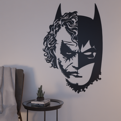 wall-art-33.png Décoration murale Batman Joker Face DC 2d Wall art