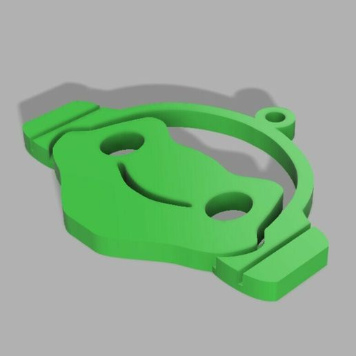 Lucio logo Keychain 3D model