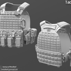 mb_armr_vst_V3-1.png Tactical Armor Vest V3 for 6 inch action figures