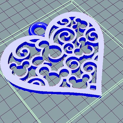 Download STL file Heart Mickey Christmas Ornament • 3D printing ...