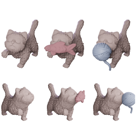 comparison.png Snotty Cute Cat Decoration Figurine