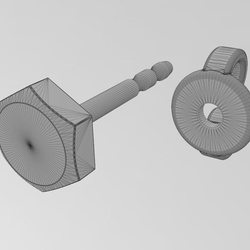 wf0.jpg Archivo STL Modelo de impresión en 3D de un pendiente con cabeza de perno・Plan para descargar y imprimir en 3D, RachidSW