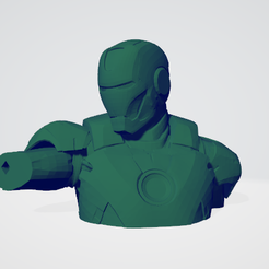 1.png Archivo 3D gratuito Iron man Phone stand v2 split・Objeto para descargar e imprimir en 3D