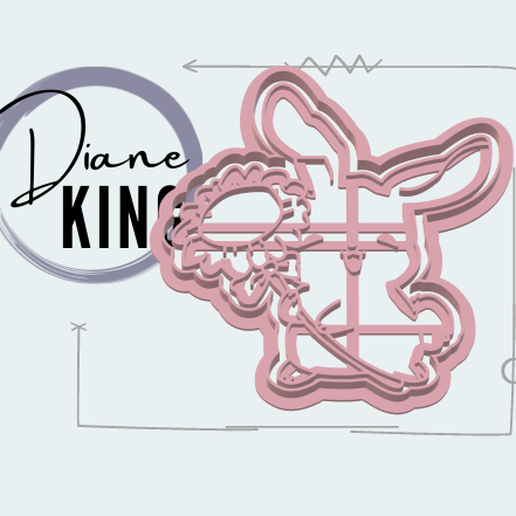 easter / rabbit / basket / basket / duck / eggs / carrot 3D model