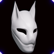 z32.png Kitsune Demon Fox Mask Mascara de Zorro Kitsune 3