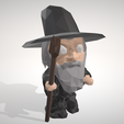 gandalf.png Gandalf - Lowpoly Collection Figurines