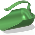 water_scoop_vx02 v1-01.png scoop for small boats and yachts 3d print and cnc