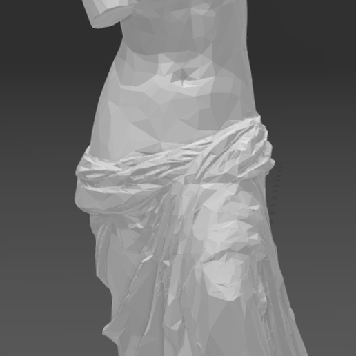 Venus de Milo low res 3D model