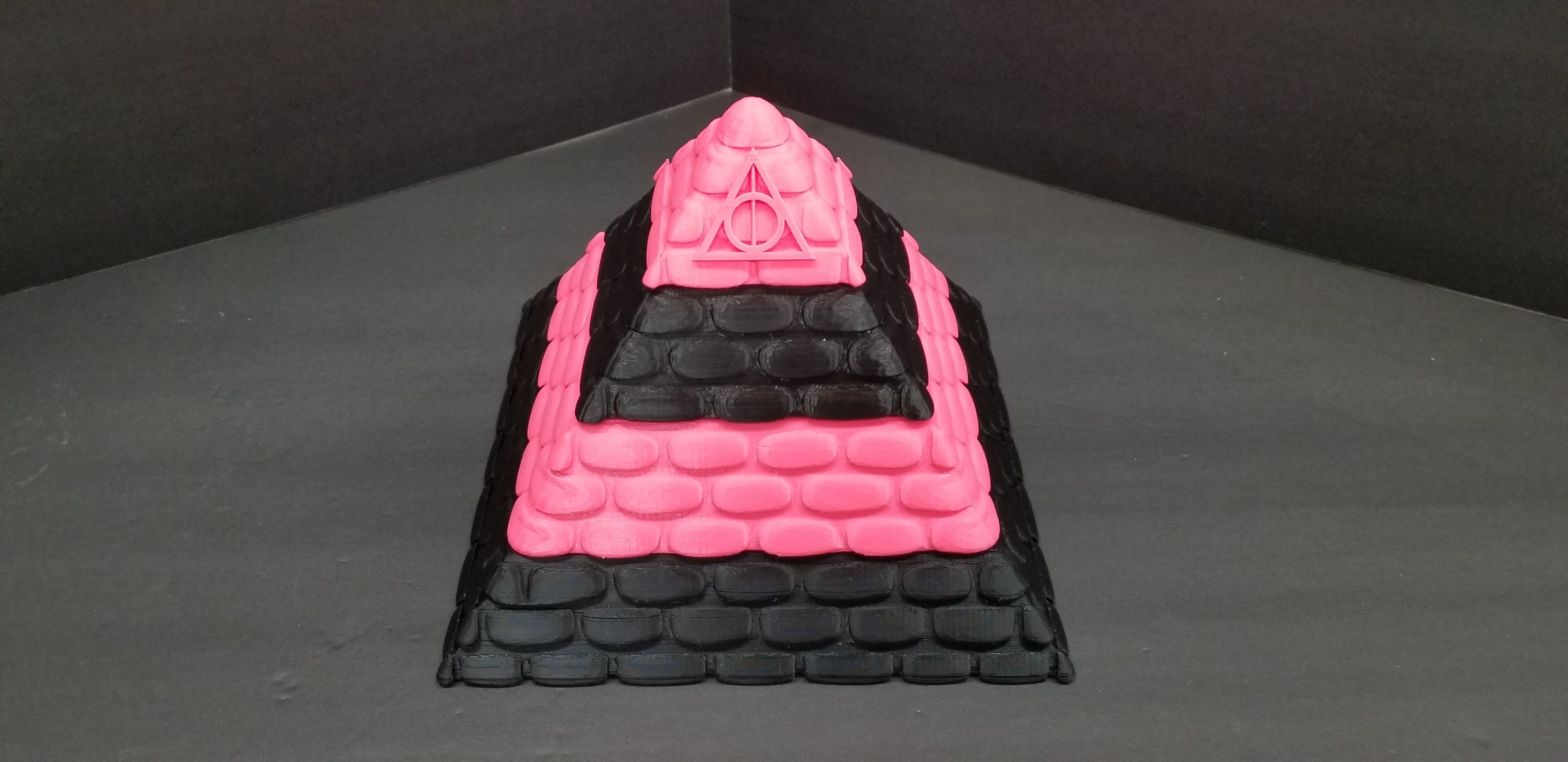 20190528_181505.jpg Download free STL file POTTER PYRAMID BOX with a Chamber of secrets • 3D printable model, LittleTup