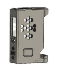 SLIM_BOROMECH-1.jpg Fichier STL Boro Mechanical Mod SLIM no texture custom nut connector modèle d'impression 3D・Plan imprimable en 3D à télécharger