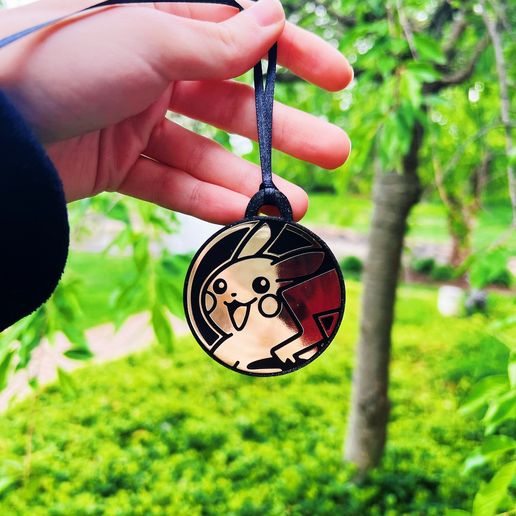 Pokemon Coin (Large) Bezel 3D model