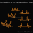 Proyecto-nuevo-2023-10-11T180350.380.png Front Axle 1/64 kit for truck / car / Gasser / Custom diecast