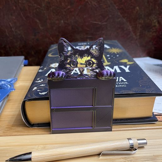 Peekaboo Kitten Bookmark