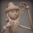 JackSantaDetails-2.jpg Haunted Mansion Jack Skellington Santa 3D Printable Sculpt