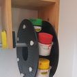 20191028_105058.jpg turnable paint holder from empty spool filament