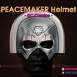 Peacemaker_helmet_3d_print_model_01.jpg Peacemaker Helmet - John Cena Movie - The Suicide Squad Cosplay
