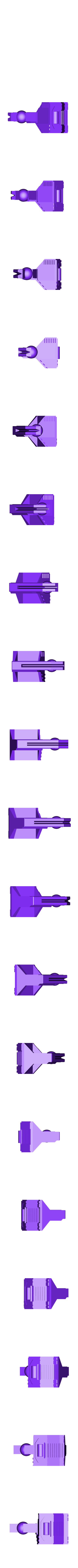 7_Leftleg4_Knee1.stl パワーレンジャー サンダー・メガゾード