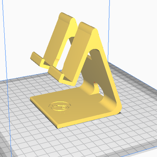Cell phone holder 3D model