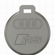 Audi-RS-2.png Pendentif porte clé Audi RS / Audi RS Key ring ornement