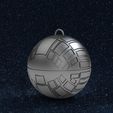d10.jpg Death Star Christmas Ornament