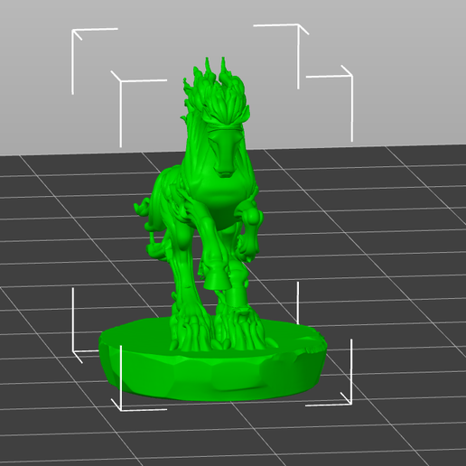 🐎 Dynamic Rearing Horse Sculpture STL – High-Detail Artistic 3D Print ...