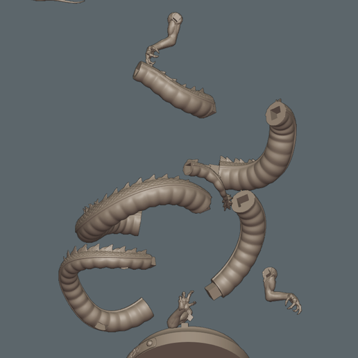 Goku_Shenron_89.png Dragonball Shenron Statue - Archivo de impresión 3D STL Modelo de impresión 3D