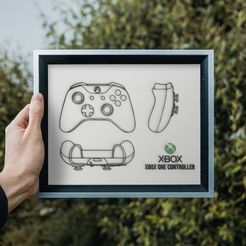 xbox one controller art