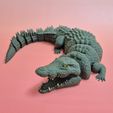 04.jpg ГИГАНТСКИЙ КРОКОДИЛ, ШАРНИРНЫЙ, ГИБКИЙ