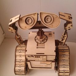 il_794xN.1205543121_ll6t.jpg 3D-Datei Wall-E Roboter Laserschneiden cdr dxf Datei kostenlos・3D-Drucker-Design zum herunterladen