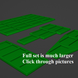 Small-Layout.png ULTIMATE CAVALRY MOVEMENT TRAY SET CONVERTER FROM 25MM x 50MM TO 30MM x 60MM