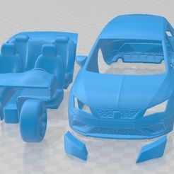 Seat-Leon-Cupra-R-2018-v2-1.jpg 3D-Datei Seat Leon Cupra R 2018 v2 Auto zum Ausdrucken・3D-druckbares Modell zum Herunterladen