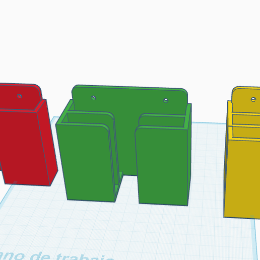 cell phone wall mount - 3D model önizlemesi