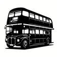 anglický-autobus.webp Wall Art English double-decker bus