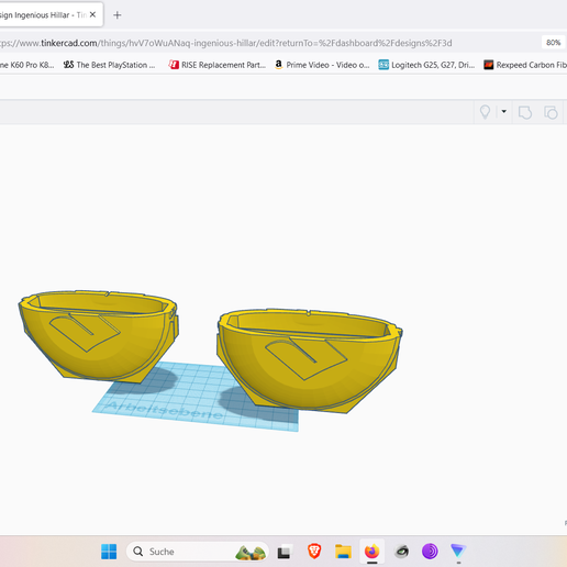 Free STL file FMS SUZUKI JIMNY 1/6 Spare wheel shell 🛞 ・3D print design ...