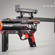 IMG_4976.jpg Adapter rail Nerf Stryfle - M320 style grenade blaster