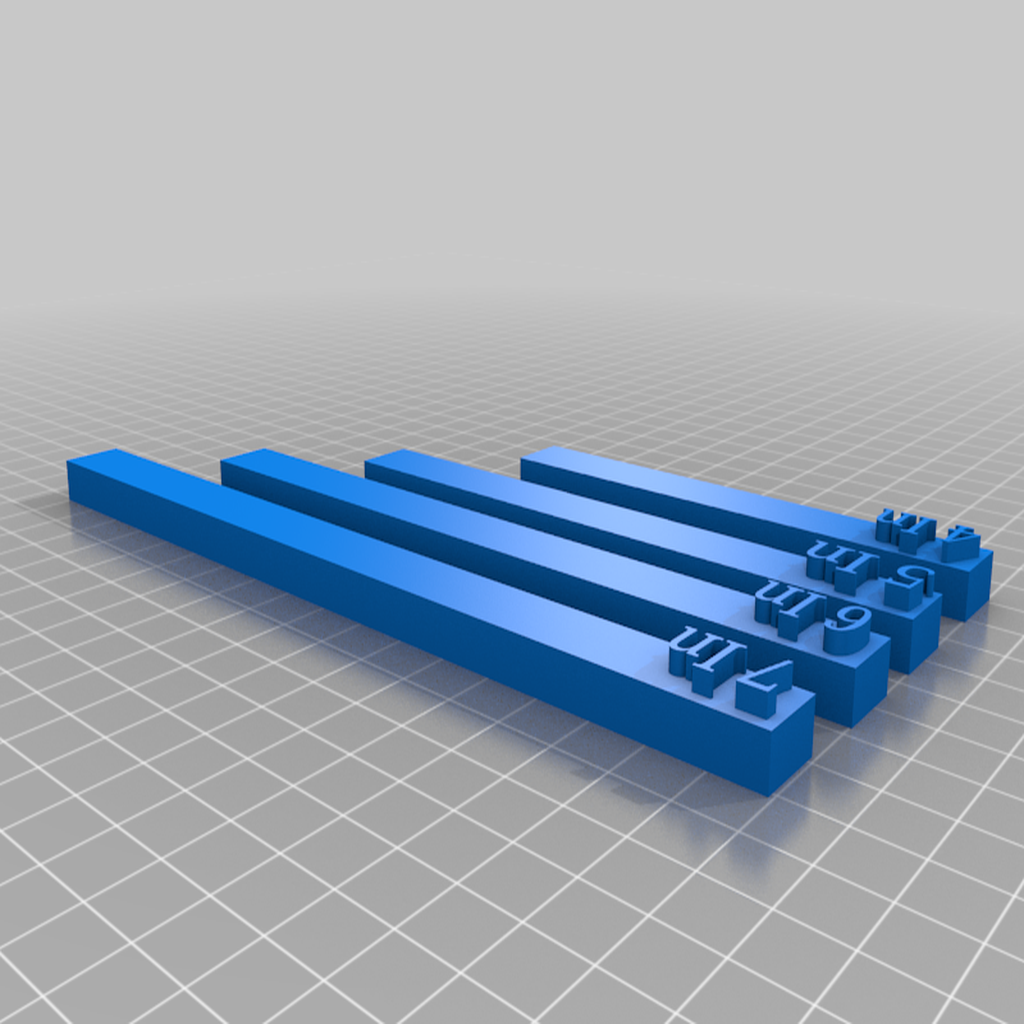 Download free STL file Table top measure tools • 3D printing design ・ Cults