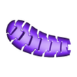 flexi_Eggplant (Faceless)wm.stl Llavero flexible de berenjena 🍆