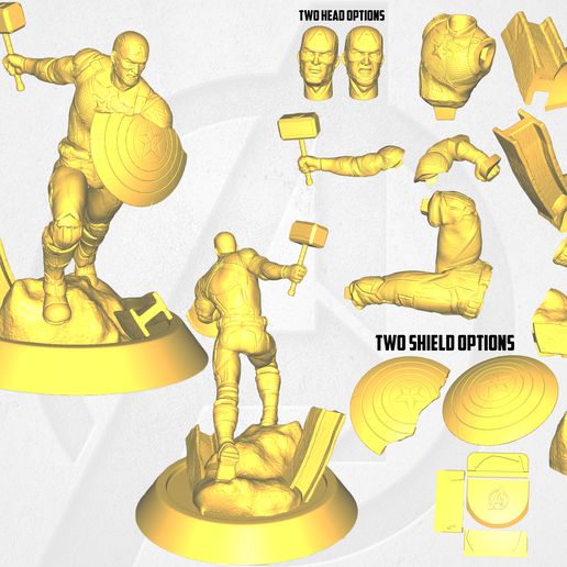 Captain America_02.jpg Captain America with Mjolnir from Avengers Endgame