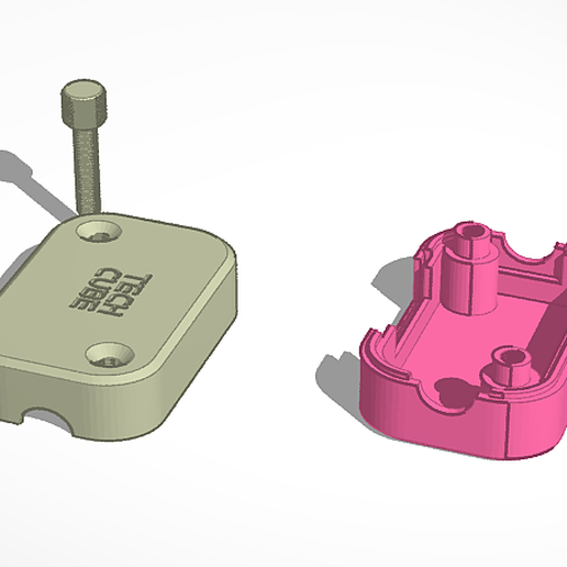 Rocker Switch Cover 3D model