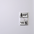 2.png Star wars dark side and light side LIGHT SWITCH decor - 2D - wall art