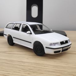 005.jpg STL-Datei Škoda Octavia Combi I Facelift 1:24・3D-druckbares Modell zum Herunterladen