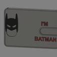 im-batman-wallet.png Batman 3d Printed Wallet and 2 Flat Credit Card Holder