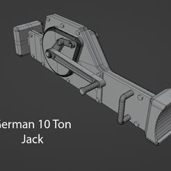 Screenshot-2023-03-23-101716.jpg STL file 1/35 German 10 Ton Vehicle Jack with Block・3D printing template to download