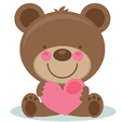 BEAR.png Valentines Teddy Bear Cookie Cutter | STL File