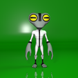 sa.png Ben 10 Greymatter 3d Model (FREE)