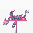 Ingrid.png Ingrid Cake Topper