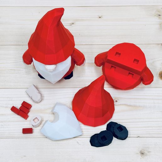 IMG_2458.jpeg Low poly Christmas gnome