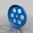 3DLabprint_Spitfire_Mk9_Spinner_Graupner_15x8_3blade_backplate_rear_.png 3DLabprint Spitfire MkIX Spinner