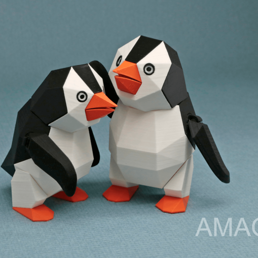 Capture d’écran 2018-05-22 à 11.25.10.png Free STL file Penguin by the Anchor・3D printable model to download, Amao